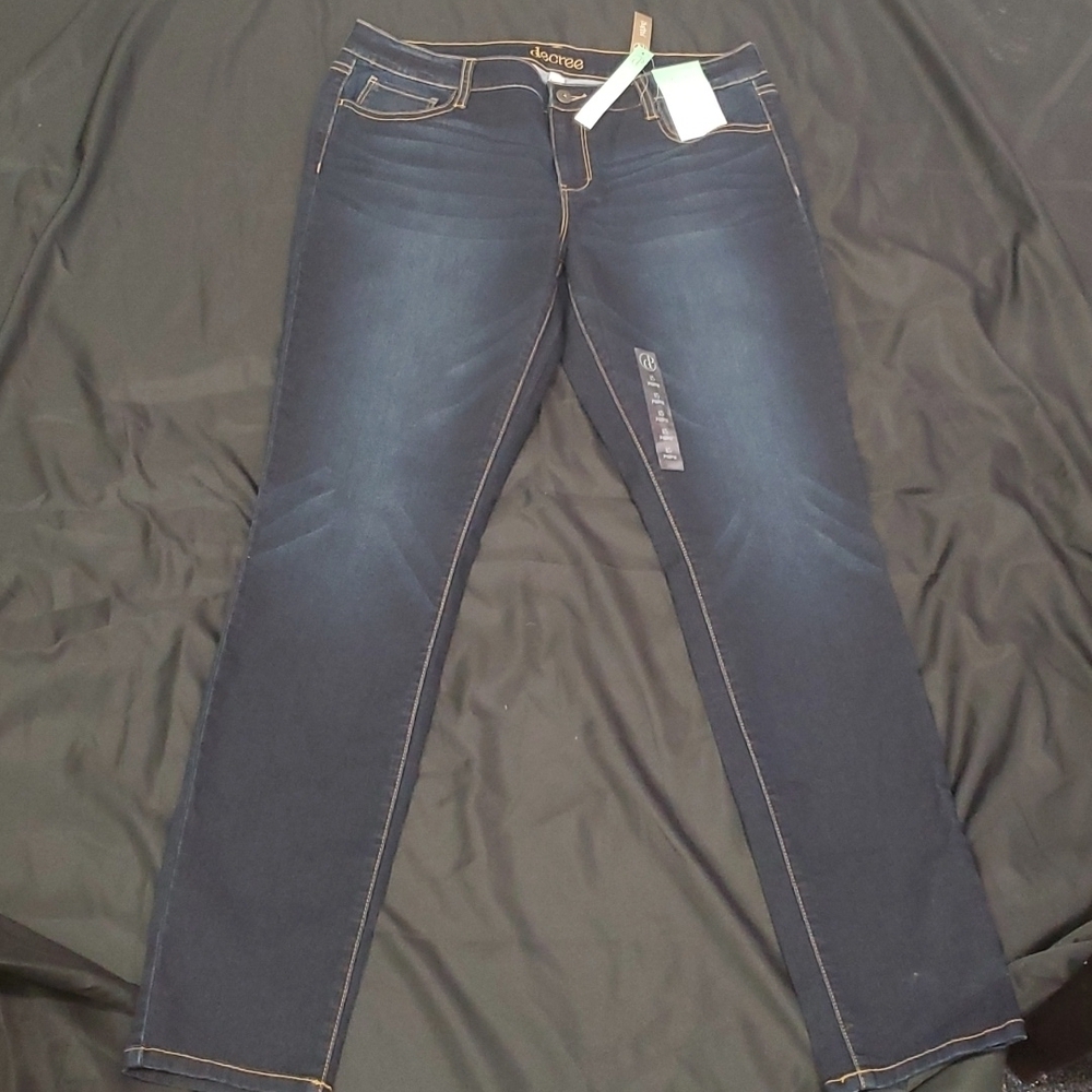 Decree Georgia Smooth Stretch Jeggings SZ 15